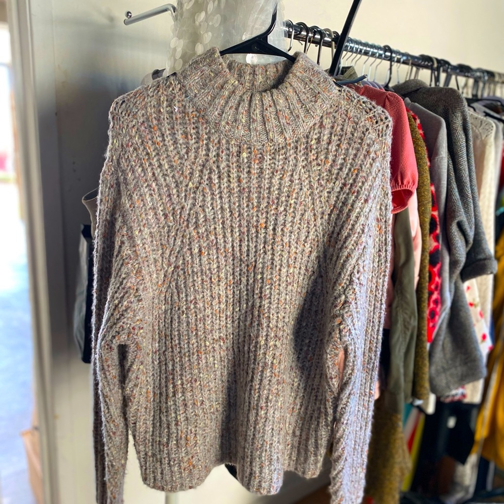 Grey Knit Sweater